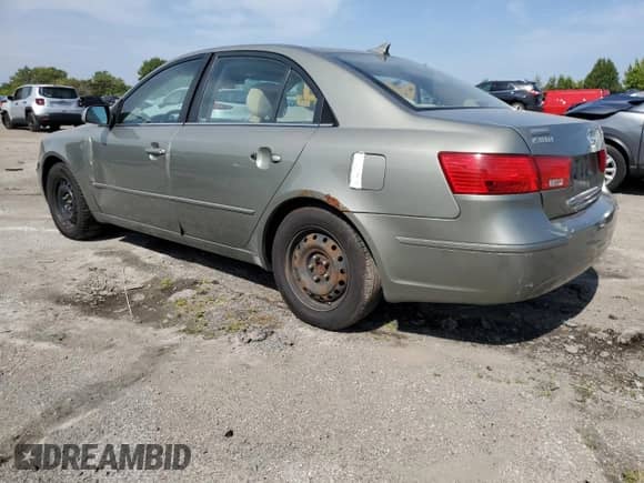 2009 Hyundai Sonata GLS with VIN 5NPET46C29H411454, listed as a Copart auction lot 68552255 with 252,975 mi miles and Non repairable. Bid and sale history available at DreamBid. Image 2.