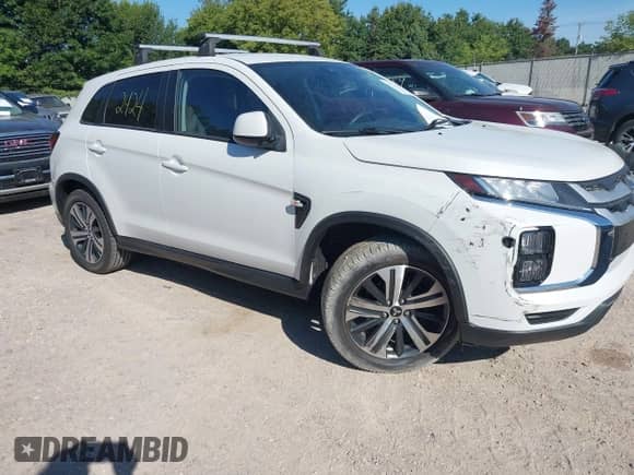 2021 Mitsubishi Outlander ES z VIN JA4ARUAU7MU003537, wystawiony jako IAAI lot #43092424 z przebiegiem 49 791 mil mil oraz . Historia ofert i sprzedaży dostępna na DreamBid. Obrazek 1.