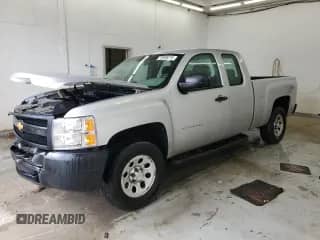 2012 Chevrolet Silverado 1500 Work Truck with VIN 1GCRKPEA5CZ239555, listed as a Copart auction lot 49906215 with 188,818 mi miles and Salvage title. Bid and sale history available at DreamBid. Image 1.