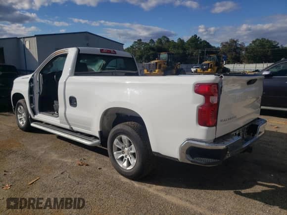 2025 Chevrolet Silverado 1500 Work Truck с VIN 3GCNAAED2SG309598, выставлен на аукционе Copart как лот 87471635 с пробегом 1 910 миль миль и Списание • Salvage title. История ставок и продаж доступна на DreamBid. Изображение 2.