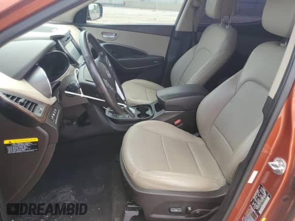 2018 Hyundai Santa Fe Ultimate with VIN 5XYZW4LAXJG506741, listed as a Copart auction lot 66303325 with 80,345 mi miles and Salvage title. Bid and sale history available at DreamBid. Image 7.
