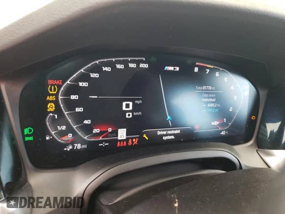 2022 BMW 3 Series 330e with VIN 3MW5P7J07N8C63637, listed as a Copart auction lot 58748635 with 81,778 mi miles and Salvage title. Bid and sale history available at DreamBid. Image 9.