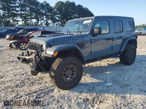 2024 Jeep Wrangler Rubicon 392 Final Edition with VIN 1C4RJXSJ7RW366602, listed as a Copart auction lot 71522665 with 5,872 mi miles and Salvage title. Bid and sale history available at DreamBid. Image 1.