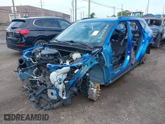 2020 Chevrolet Blazer RS with VIN 3GNKBKRS3LS556570, listed as a IAAI auction lot 42723884 with Not provided miles and . Bid and sale history available at DreamBid. Image 16.