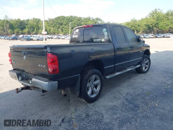 2008 Dodge 1500 SLT with VIN 1D7HU18N78S559726, listed as a IAAI auction lot 42847338 with 179,809 mi miles and . Bid and sale history available at DreamBid. Image 4.