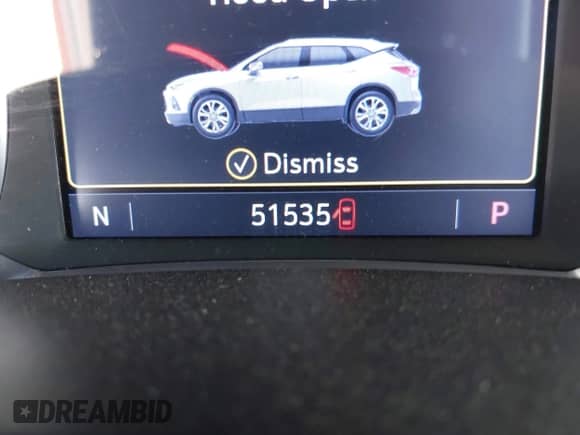 2019 Chevrolet Blazer with VIN 3GNKBDRSXKS640962, listed as a IAAI auction lot 42056411 with 51,535 mi miles and . Bid and sale history available at DreamBid. Image 15.