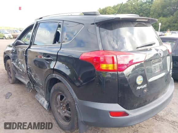 2015 Toyota RAV4 LE with VIN 2T3BFREV6FW234454, listed as a IAAI auction lot 43241870 with 213,721 mi miles and . Bid and sale history available at DreamBid. Image 3.