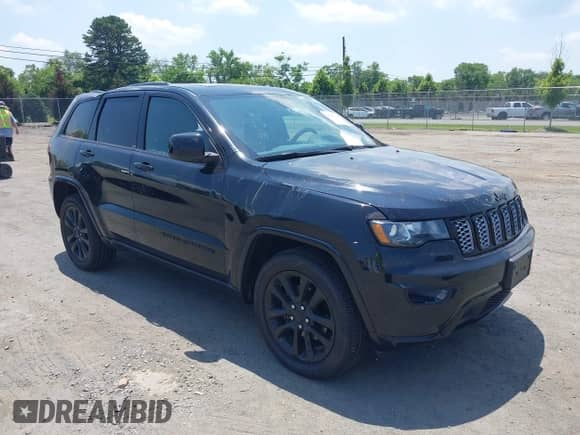 2019 Jeep Grand Cherokee Altitude with VIN 1C4RJFAG7KC606934, listed as a IAAI auction lot 42598576 with 69,916 mi miles and . Bid and sale history available at DreamBid. Image 1.