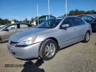 2005 Honda Accord EX-L with VIN 1HGCM66895A077549, listed as a Copart auction lot 84982205 with 121,087 mi miles and Salvage title. Bid and sale history available at DreamBid. Image 1.