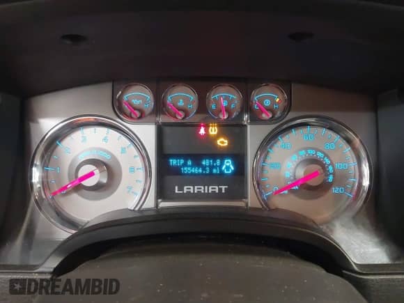 2009 Ford F-150 XL with VIN 1FTPW14V29FA90755, listed as a IAAI auction lot 43182257 with 155,464 mi miles and . Bid and sale history available at DreamBid. Image 7.