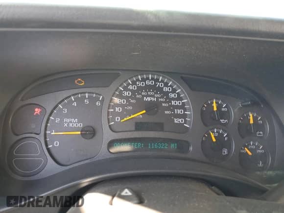 2003 Chevrolet Silverado 1500 with VIN 1GCEC14X93Z102844, listed as a Copart auction lot 80735125 with 116,322 mi miles and Salvage title. Bid and sale history available at DreamBid. Image 9.