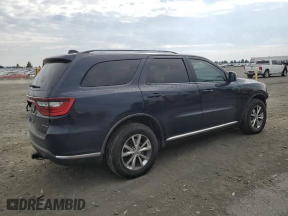 2016 Dodge Durango Limited с VIN 1C4RDJDG2GC362350, выставлен на аукционе Copart как лот 70483435 с пробегом 112 333 миль миль и Списание • Salvage title. История ставок и продаж доступна на DreamBid. Изображение 3.