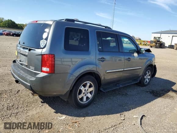 2009 Honda Pilot Touring with VIN 5FNYF48949B020925, listed as a Copart auction lot 81950155 with 224,971 mi miles and Clean title. Bid and sale history available at DreamBid. Image 3.