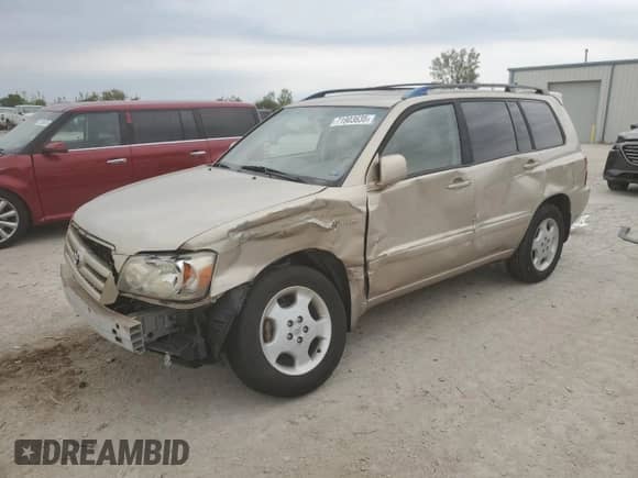 2005 Toyota Highlander с VIN JTEEP21A050114698, выставлен на аукционе Copart как лот 71903635 с пробегом 173 621 миль миль и Списание • Salvage title. История ставок и продаж доступна на DreamBid. Изображение 1.