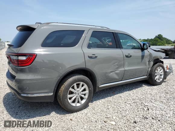 2022 Dodge Durango SXT with VIN 1C4RDJAG1NC108727, listed as a Copart auction lot 57799365 with 84,976 mi miles and Salvage title. Bid and sale history available at DreamBid. Image 3.