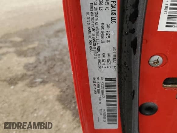 2017 Dodge Challenger R/T с VIN 2C3CDZBT0HH600879, выставлен на аукционе Copart как лот 64361705 с пробегом 109 819 миль миль и Чистый • Clean title. История ставок и продаж доступна на DreamBid. Изображение 12.
