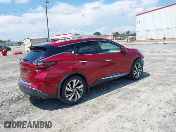 2020 Nissan Murano SL z VIN 5N1AZ2CJ7LN139488, wystawiony jako IAAI lot #42892847 z przebiegiem 105 344 mil mil oraz . Historia ofert i sprzedaży dostępna na DreamBid. Obrazek 4.