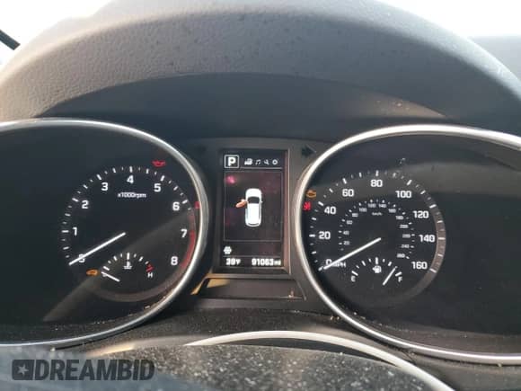 2018 Hyundai Santa Fe 2.0T с VIN 5XYZUDLA1JG563156, выставлен на аукционе Copart как лот 87311935 с пробегом 91 063 миль миль и Чистый • Clean title. История ставок и продаж доступна на DreamBid. Изображение 9.