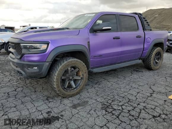 2021 Ram 1500 TRX with VIN 1C6SRFU90MN902187, listed as a Copart auction lot 45518145 with 41,927 mi miles and Salvage title. Bid and sale history available at DreamBid. Image 1.