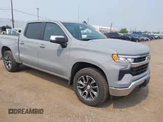 2024 Chevrolet Silverado 1500 LT z VIN 1GCPDKEK3RZ333925, wystawiony jako IAAI lot #42893643 z przebiegiem 16 187 mil mil oraz . Historia ofert i sprzedaży dostępna na DreamBid. Obrazek 1.