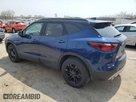 2022 Chevrolet Blazer LT с VIN 3GNKBJRS4NS162573, выставлен на аукционе Copart как лот 54593685 с пробегом 48 516 миль миль и Списание • Salvage title. История ставок и продаж доступна на DreamBid. Изображение 2.