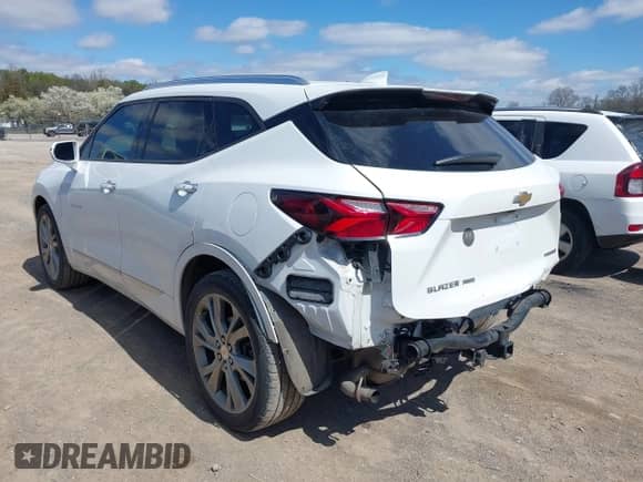 2019 Chevrolet Blazer Premier с VIN 3GNKBKRS3KS701640, выставлен на аукционе IAAI как лот 41774039 с пробегом 49 148 миль миль и . История ставок и продаж доступна на DreamBid. Изображение 3.