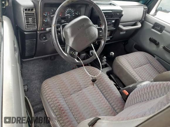 1999 Jeep Wrangler Sport with VIN 1J4FY19S7XP435204, listed as a Copart auction lot 83820835 with 263,738 mi miles and Clean title. Bid and sale history available at DreamBid. Image 8.