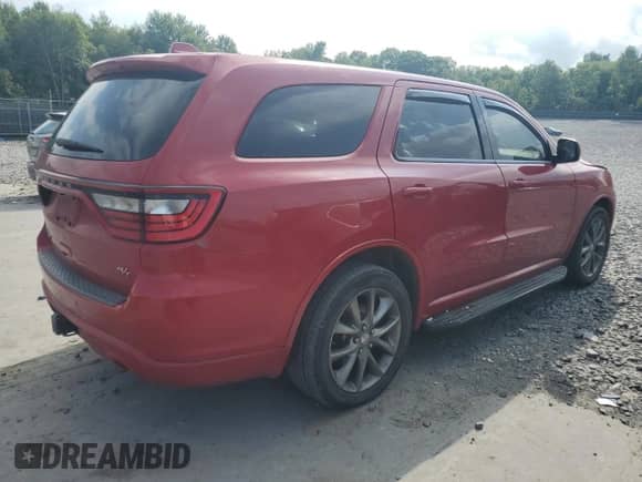 2014 Dodge Durango R/T with VIN 1C4SDJCT9EC591430, listed as a Copart auction lot 65800015 with Not provided miles and Salvage title. Bid and sale history available at DreamBid. Image 3.
