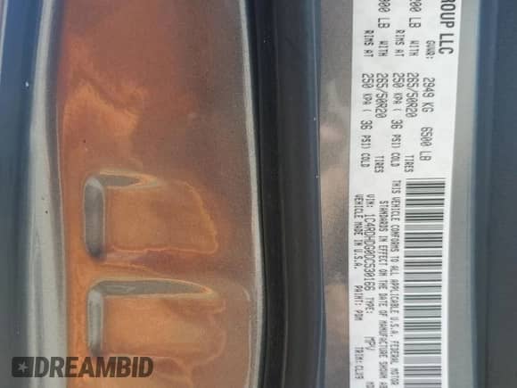 2013 Dodge Durango Crew with VIN 1C4RDHDG0DC530166, listed as a Copart auction lot 64535545 with 112,212 mi miles and Salvage title. Bid and sale history available at DreamBid. Image 13.
