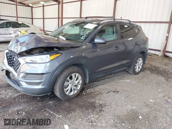 2021 Hyundai Tucson Value with VIN KM8J33A45MU315305, listed as a IAAI auction lot 42719176 with 68,021 mi miles and . Bid and sale history available at DreamBid. Image 2.