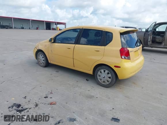2005 Chevrolet Aveo LT with VIN KL1TG62645B319417, listed as a IAAI auction lot 42737586 with Not provided miles and . Bid and sale history available at DreamBid. Image 3.