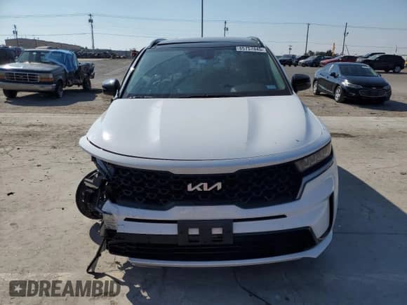 2023 Kia Sorento S с VIN 5XYRL4LC3PG247139, выставлен на аукционе Copart как лот 85757045 с пробегом 20 431 миль миль и Списание • Salvage title. История ставок и продаж доступна на DreamBid. Изображение 5.