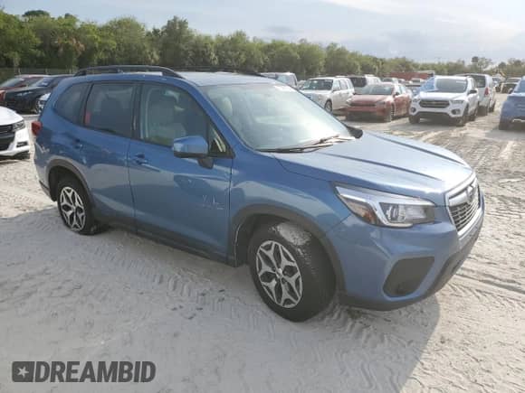 2019 Subaru Forester Premium with VIN JF2SKAEC3KH543151, listed as a Copart auction lot 70816575 with Not provided miles and Non repairable. Bid and sale history available at DreamBid. Image 4.