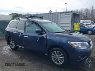 2014 Nissan Pathfinder SL with VIN 5N1AR2MM9EC724810, listed as a IAAI auction lot 41654429 with 81,985 mi miles and . Bid and sale history available at DreamBid. Image 1.