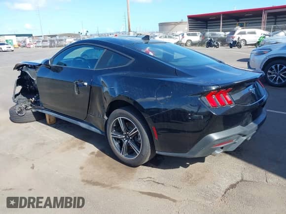 2024 Ford Mustang EcoBoost with VIN 1FA6P8TH3R5138370, listed as a IAAI auction lot 42334912 with 6,197 mi miles and . Bid and sale history available at DreamBid. Image 3.