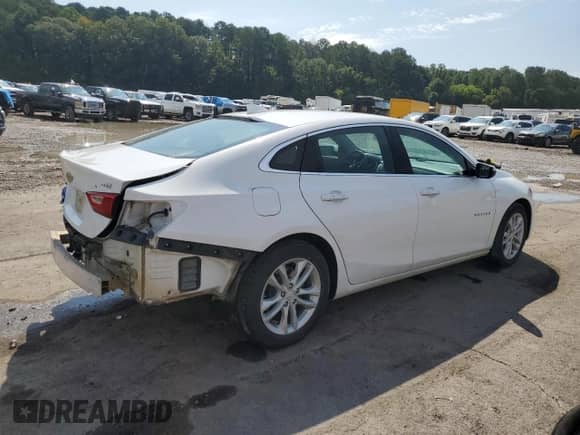 2017 Chevrolet Malibu LT с VIN 1G1ZE5ST5HF200273, выставлен на аукционе Copart как лот 66067805 с пробегом 85 957 миль миль и На запчасти • Non repairable. История ставок и продаж доступна на DreamBid. Изображение 3.