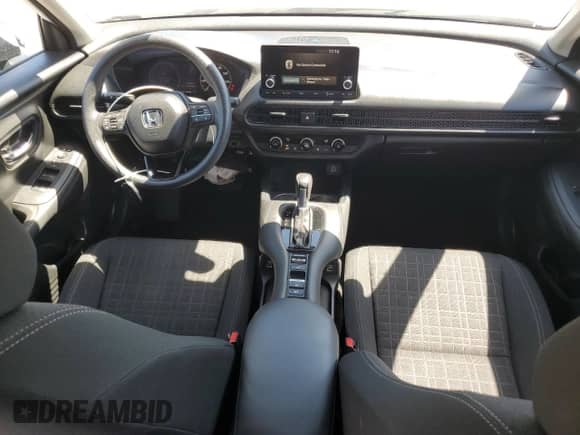 2023 Honda HR-V LX with VIN 3CZRZ1H32PM701643, listed as a Copart auction lot 67250595 with 33,124 mi miles and Salvage title. Bid and sale history available at DreamBid. Image 8.