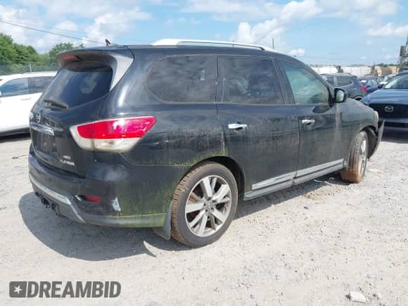 2013 Nissan Pathfinder Platinum с VIN 5N1AR2MM4DC610342, выставлен на аукционе IAAI как лот 42741319 с пробегом 176 229 миль миль и . История ставок и продаж доступна на DreamBid. Изображение 4.