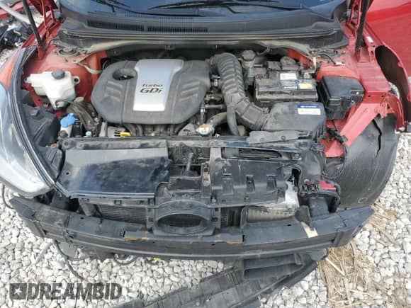 2016 Hyundai Veloster Turbo with VIN KMHTC6AE9GU282526, listed as a Copart auction lot 67435615 with 85,320 mi miles and Salvage title. Bid and sale history available at DreamBid. Image 11.