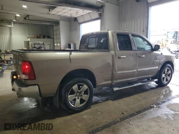 2010 Dodge 1500 SLT with VIN 1D7RV1GT7AS143845, listed as a Copart auction lot 84496444 with 156,512 mi miles and Salvage title. Bid and sale history available at DreamBid. Image 3.