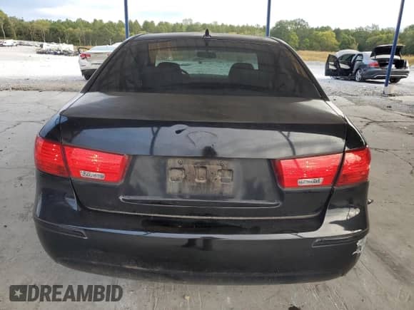 2009 Hyundai Sonata GLS with VIN 5NPET46C59H561185, listed as a Copart auction lot 81728245 with 158,039 mi miles and Salvage title. Bid and sale history available at DreamBid. Image 6.