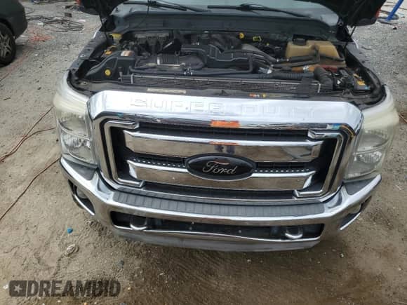 2012 Ford F-250 XL with VIN 1FT7W2BT2CEA95605, listed as a Copart auction lot 54438605 with 176,789 mi miles and Salvage title. Bid and sale history available at DreamBid. Image 11.