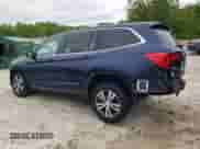 2018 Honda Pilot EX-L with VIN 5FNYF6H72JB046857, listed as a Copart auction lot 57030165 with 81,885 mi miles and Salvage title. Bid and sale history available at DreamBid. Image 2.