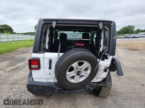 2019 Jeep Wrangler Sport S z VIN 1C4GJXAG1KW614085, wystawiony jako Copart lot #62818985 z przebiegiem 47 539 mil mil oraz Szkoda całkowita • Salvage title. Historia ofert i sprzedaży dostępna na DreamBid. Obrazek 6.