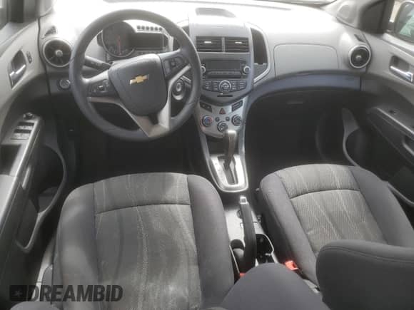 2015 Chevrolet Sonic LT with VIN 1G1JC6SH7F4166057, listed as a Copart auction lot 81500415 with 118,970 mi miles and Salvage title. Bid and sale history available at DreamBid. Image 8.