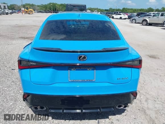 2024 Lexus IS 500 F Sport Performance z VIN JTHAP1D20R5005134, wystawiony jako IAAI lot #41833462 z przebiegiem 11 465 mil mil oraz . Historia ofert i sprzedaży dostępna na DreamBid. Obrazek 17.