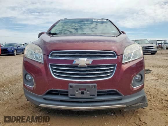 2016 Chevrolet Trax LTZ z VIN 3GNCJMSB9GL233945, wystawiony jako Copart lot #65718925 z przebiegiem 89 504 mil mil oraz Szkoda całkowita • Salvage title. Historia ofert i sprzedaży dostępna na DreamBid. Obrazek 5.