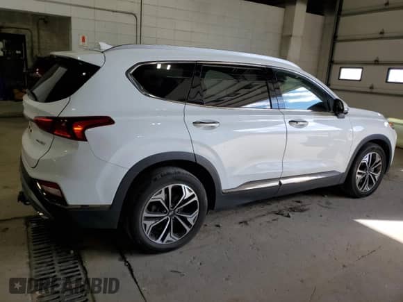 2020 Hyundai Santa Fe Limited with VIN 5NMS5CAA6LH181418, listed as a Copart auction lot 81714485 with 48,263 mi miles and Salvage title. Bid and sale history available at DreamBid. Image 3.