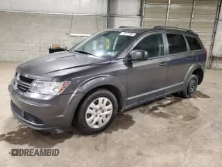 2020 Dodge Journey SE Value with VIN 3C4PDCAB0LT199434, listed as a Copart auction lot 68194315 with 119,053 mi miles and Clean title. Bid and sale history available at DreamBid. Image 1.