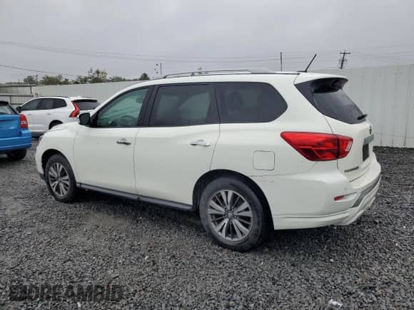 2017 Nissan Pathfinder S with VIN 5N1DR2MN6HC664804, listed as a Copart auction lot 81280445 with Not provided miles and Clean title. Bid and sale history available at DreamBid. Image 2.